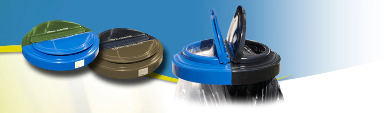 Caracteristics of lids for public waste bins EcoloTOP