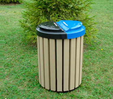 Couvercles pour poubelles publiques EcoloTOP